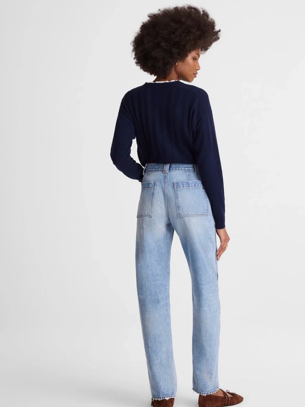 MADEWELL SIZE 26P The Balloon Jean NY539 $148 - Picture 3 of 8